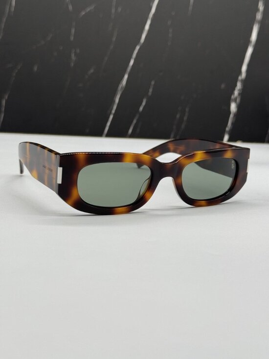 NEW SAINT LAURENT SL697 002 SUNGLASSES HAVANA UNISEX EYEWEAR main image 7